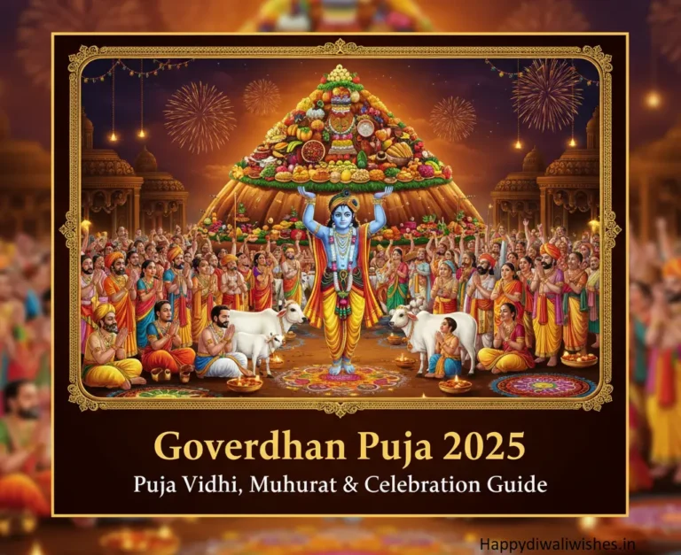 Goverdhan Puja 2025: Puja Vidhi, Muhurat & Celebration Guide