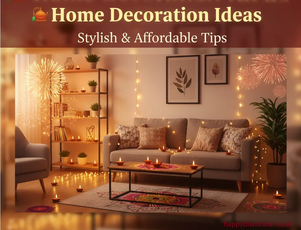 🏡 Home Decoration Ideas: Stylish & Affordable Tips